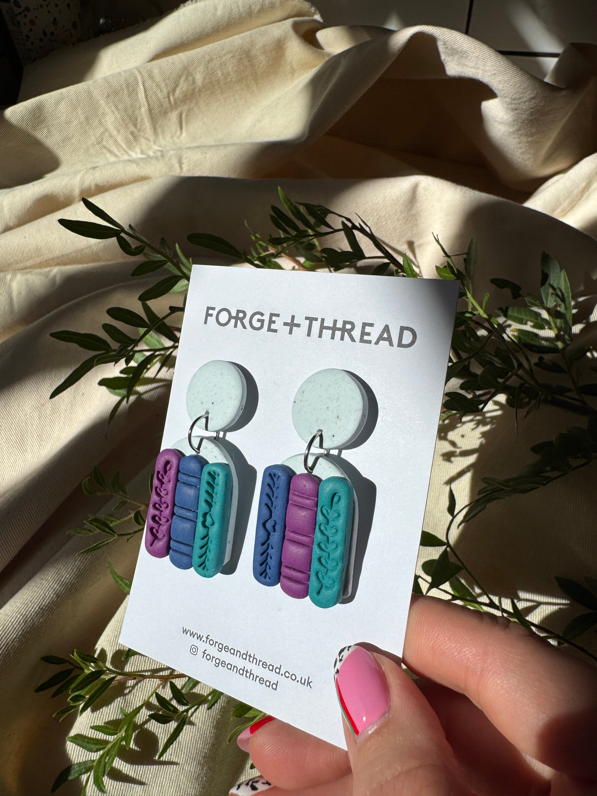BOOK ARCH EARRINGS