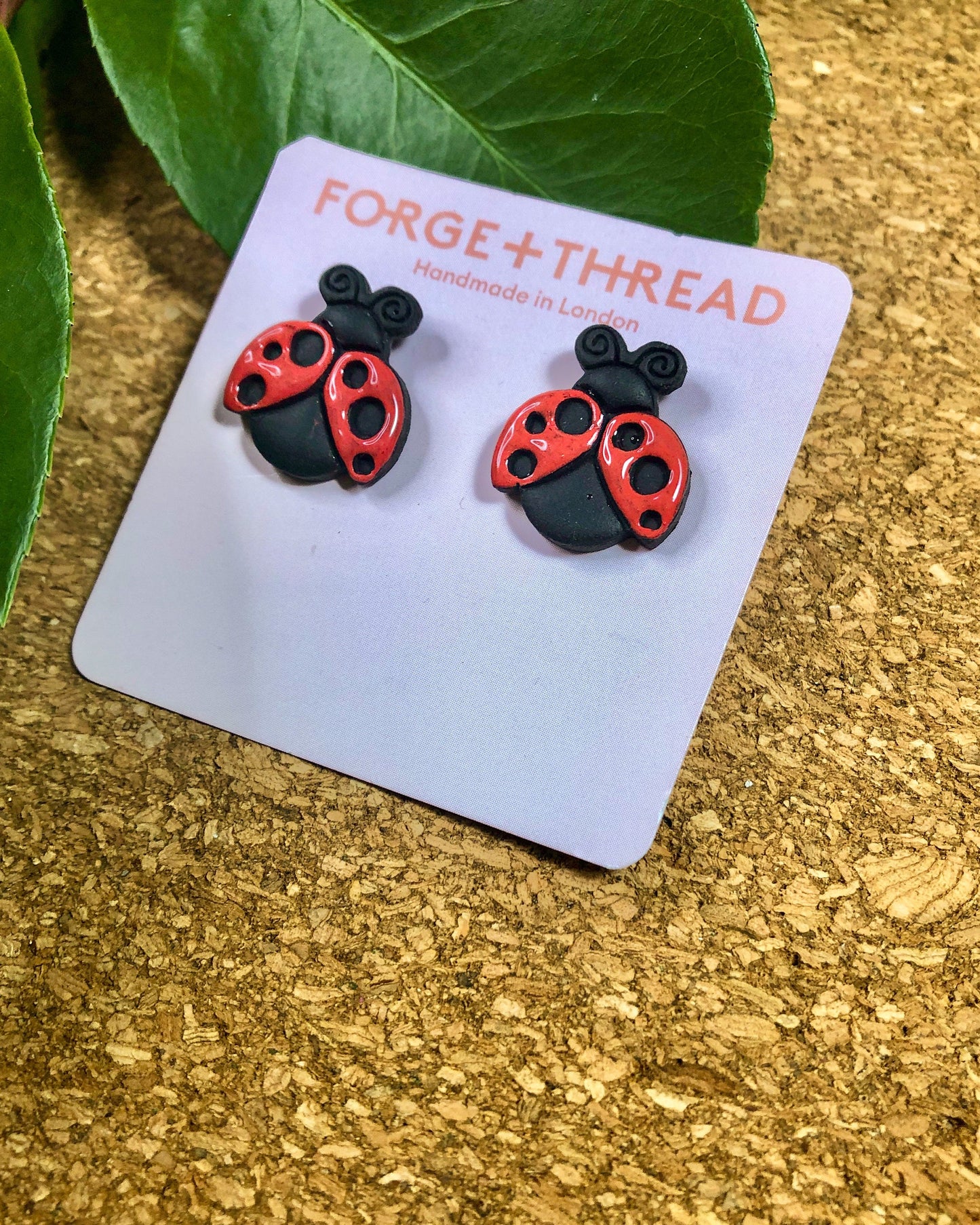 LADYBUG STUDS