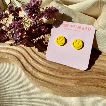 SMILEY STUDS - SALE