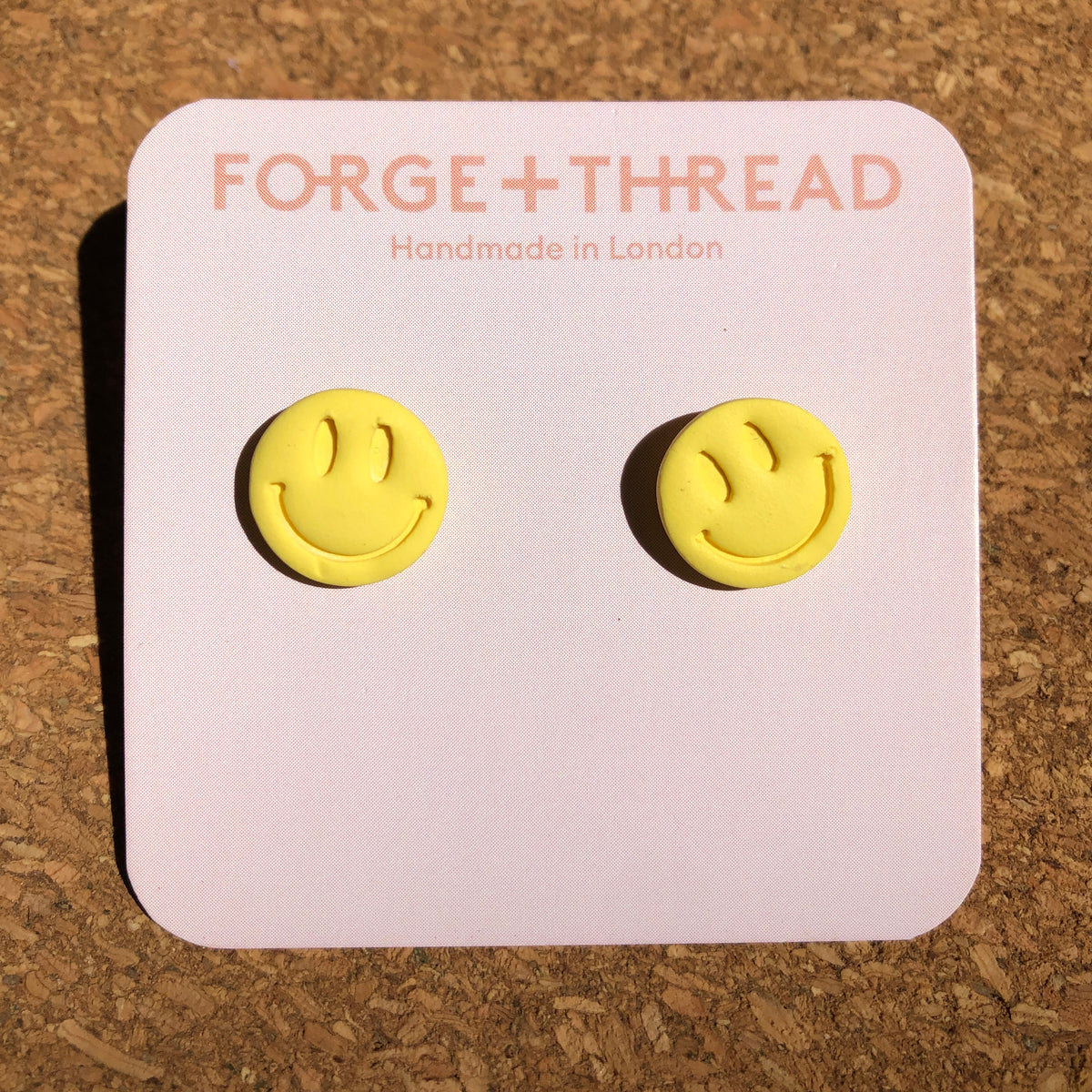 SMILEY STUDS - SALE