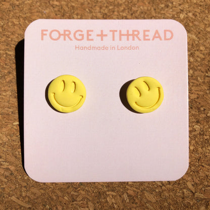 SMILEY STUDS - SALE