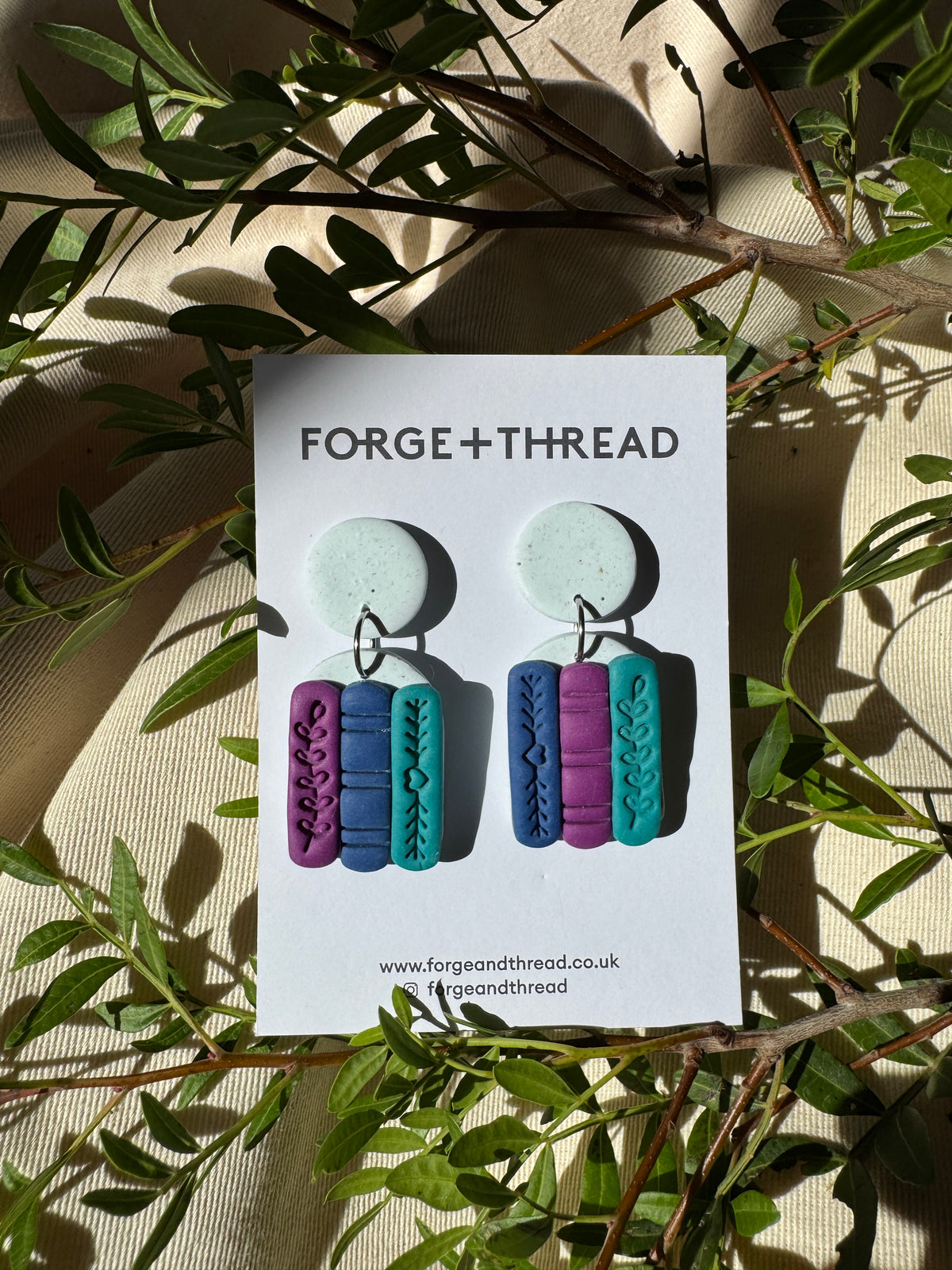 BOOK ARCH EARRINGS