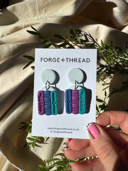 BOOK ARCH EARRINGS