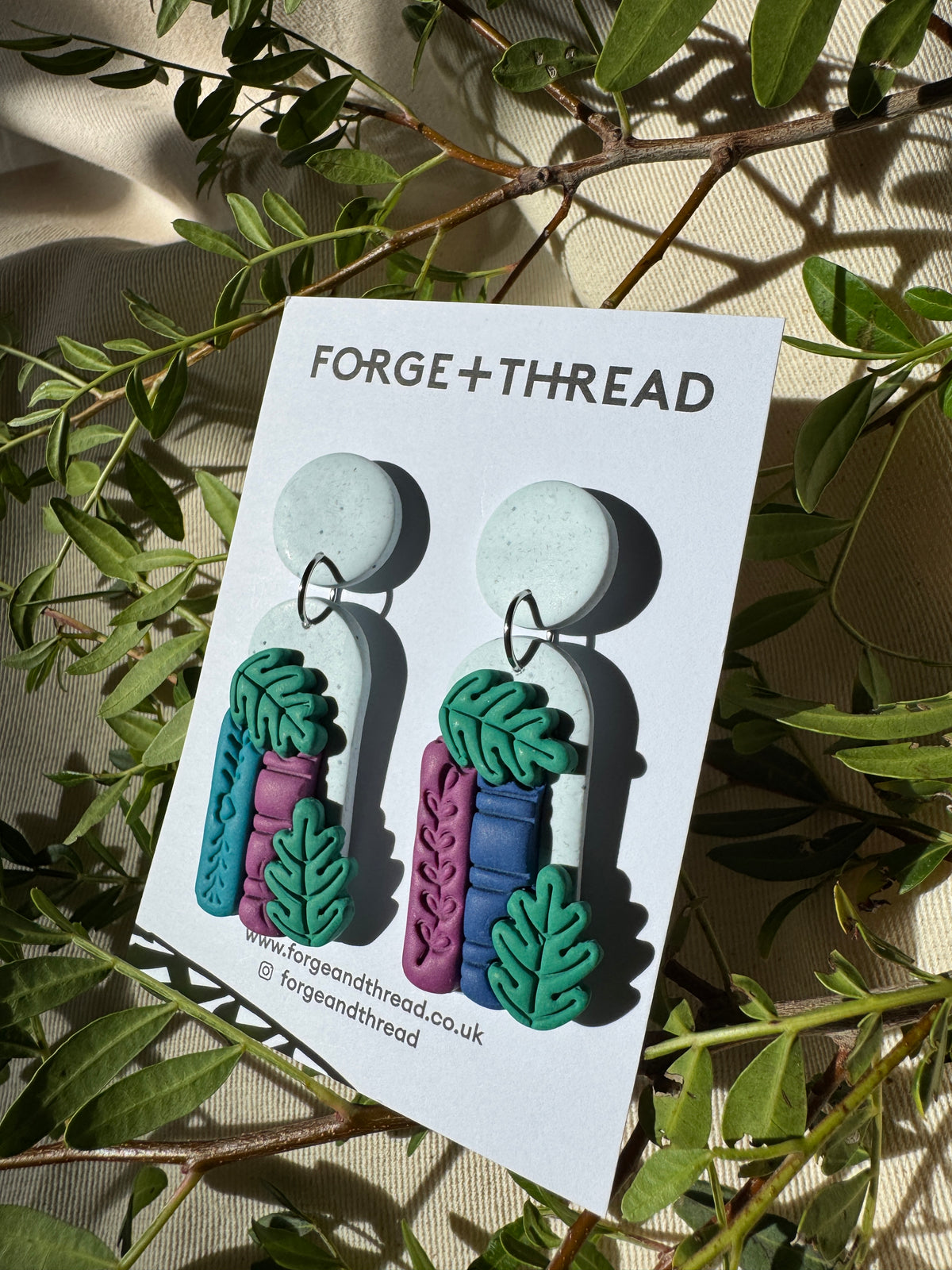 TALL BOOKSHELF EARRINGS