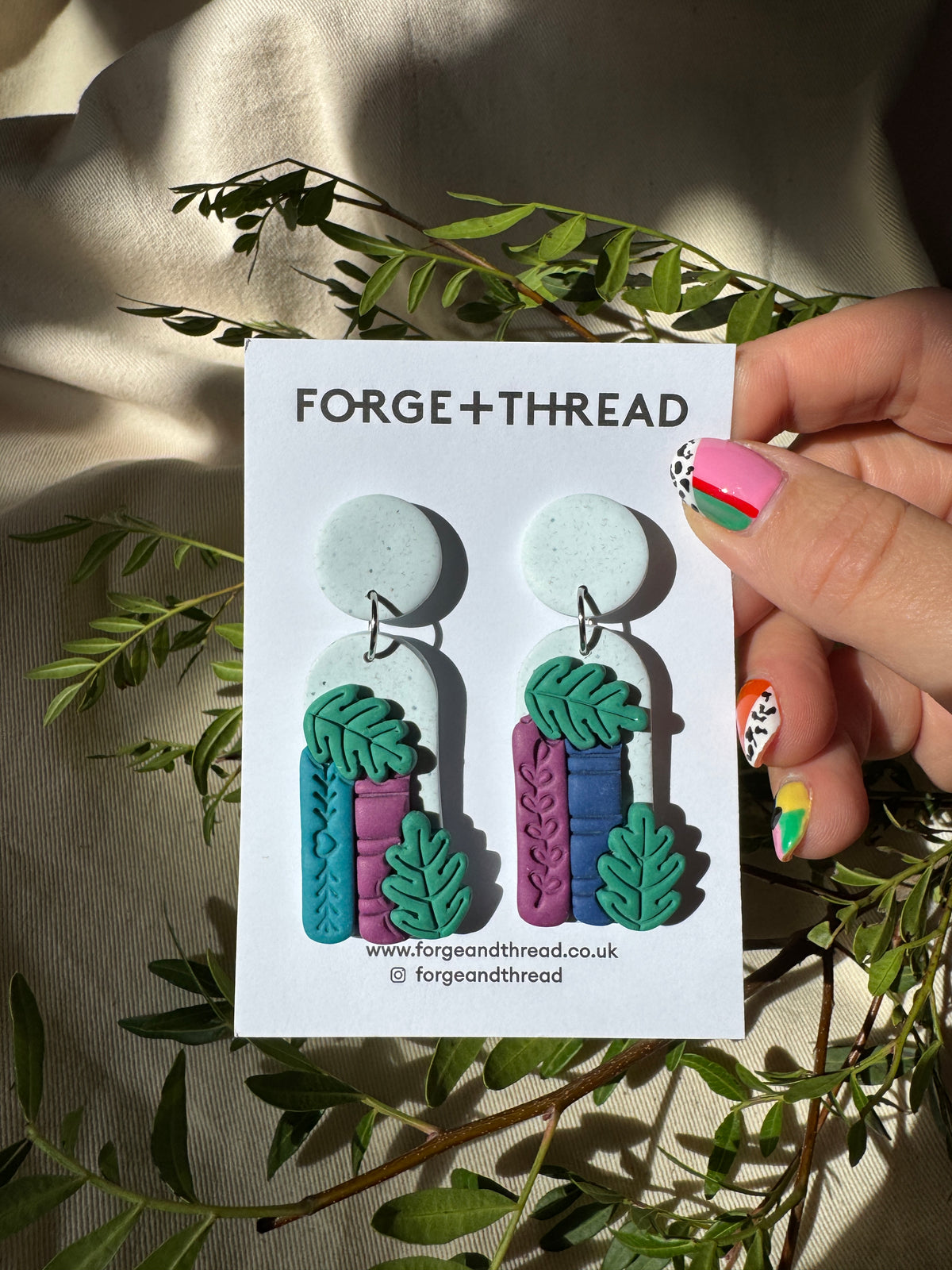 TALL BOOKSHELF EARRINGS