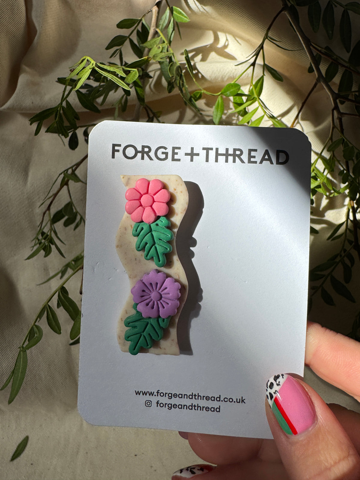 3D FLOWER HAIR SLIDES