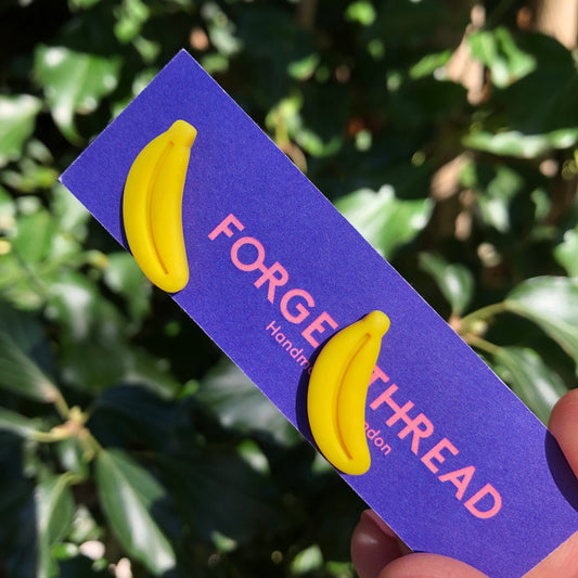 BANANA STUD EARRINGS