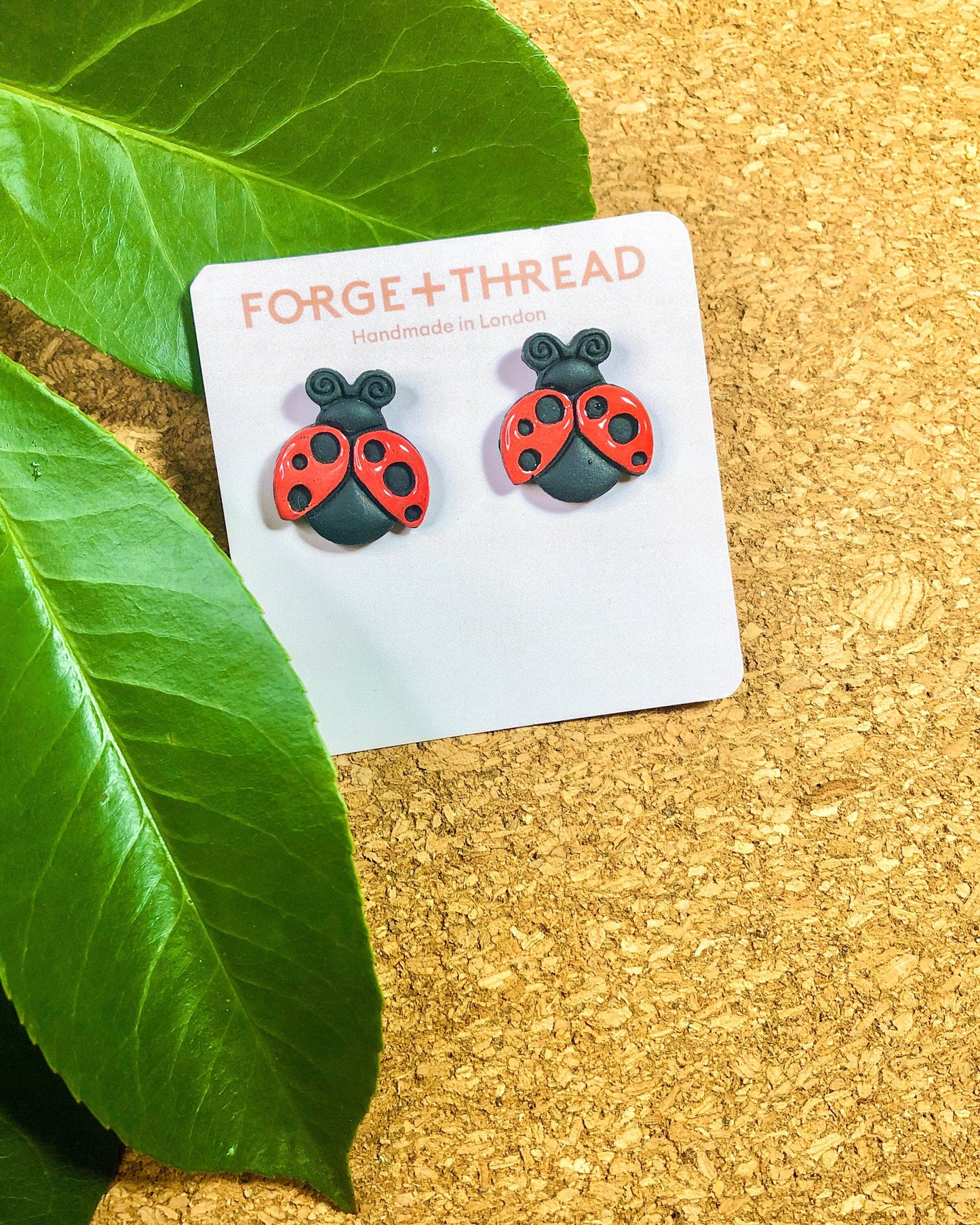 LADYBUG STUDS